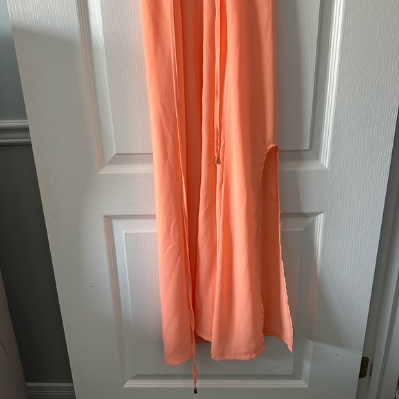 Beautiful Xenia Boutique Coral Salmon Dress - Size XS - Picture 8 of 10